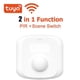 thumbnail image 1 of Tuya WiFi Zigbee Human Motion Sensor Smart Home PIR Motion Sensor Detector With Light, 1 of 5