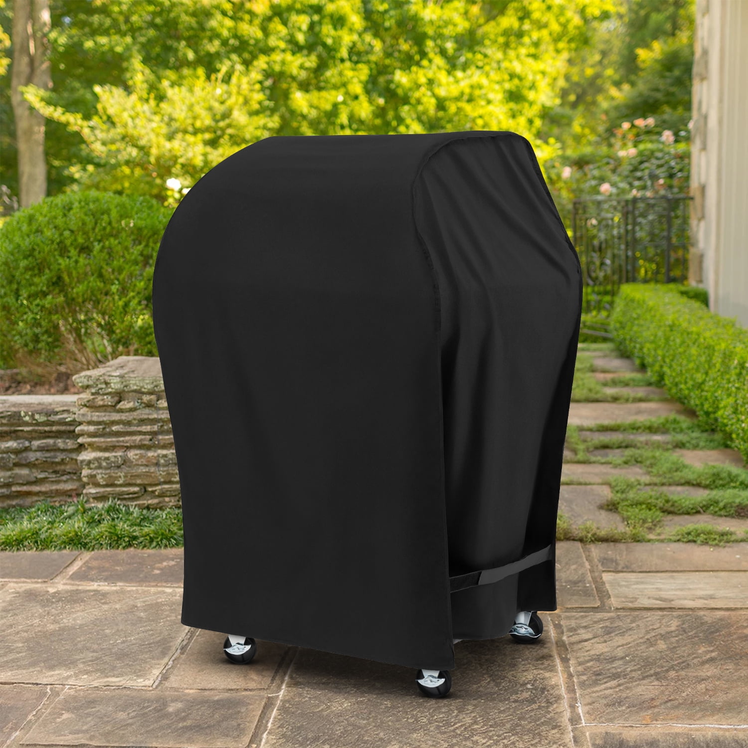 Unicook 2 Burner Gas Grill Cover 32 inch, Heavy Duty BBQ Cover, Compatible for Weber Char-Broil Nexgrill and More Grills with Collapsed Side Tables, Waterproof - Walmart.com
