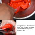 thumbnail image 2 of VONKY Silicone Cake Spatula Heat-Resistant Cream Rubber Scraper Non-stick Kitchen Utensil for Mixing Baking, Red, 2 of 5