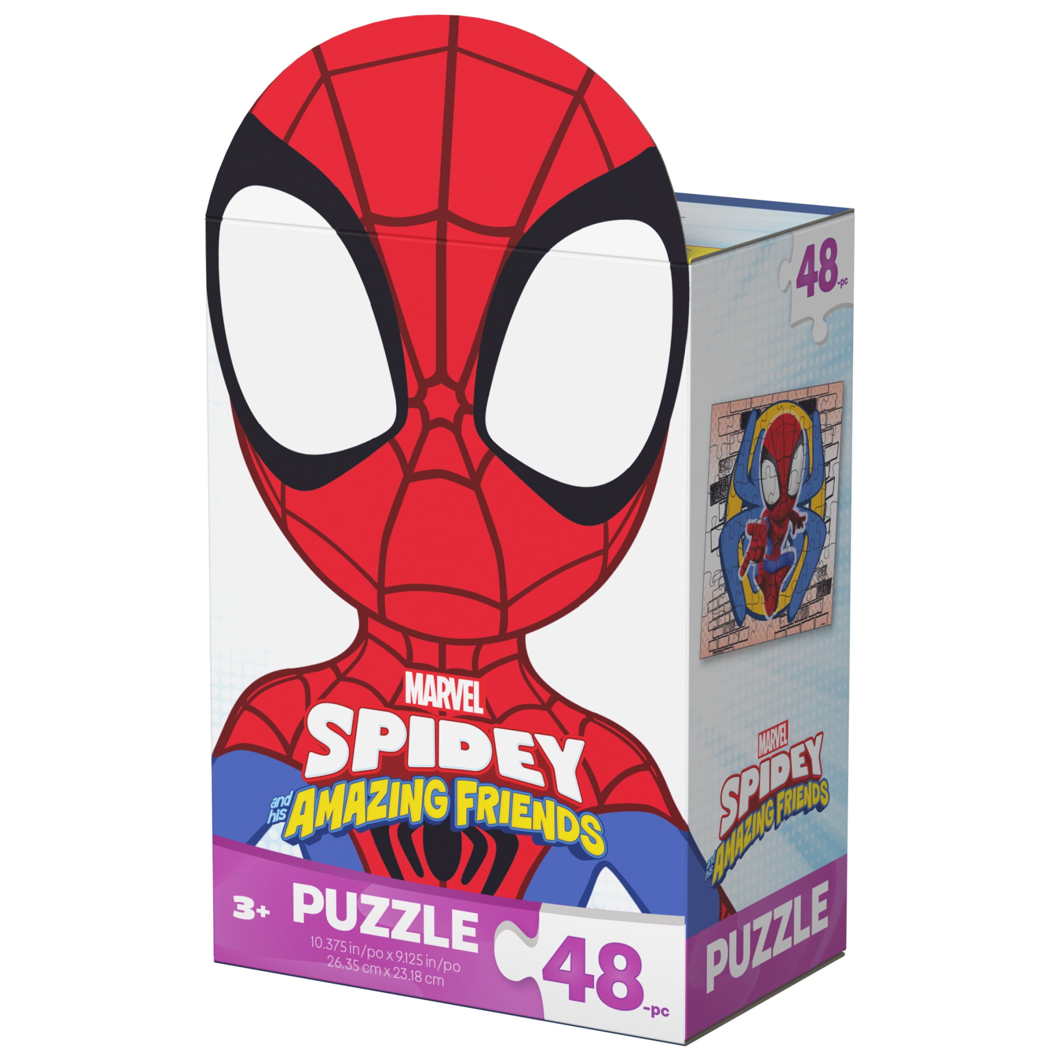 Spidey and His Amazing Friends 48-Piece Puzzle, Ages 3 and Up