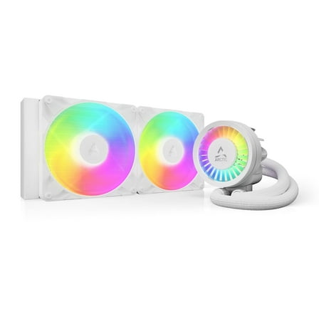 Arctic ACFRE00187A Liquid Freezer III Pro 280 A-RGB AIO CPU Cooler Water Cooling AMD AM5/AM4, Intel LGA1851/1770-White