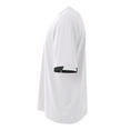 thumbnail image 3 of A4 Stretch Pro Baseball Jersey For Men in White/Black | N3011, 3 of 3