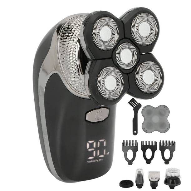 Afeitadora Multifuncional, Kit De Aseo Ergonómico 5 En 1 Maquinilla De Afeitar Eléctrica Recortadora De Pelo De Nariz Para Peluquería Para Hombres Anggrek Otros