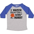 thumbnail image 3 of Inktastic I Watch Basketball with Mommy Boys Toddler T-Shirt, 3 of 5
