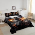 thumbnail image 3 of Erosebridal Wildlife Dragon Bedding King Comforter Set,Magic Animal Bedding Sets King with Comforter,Room Decorative,Reversible,Super Cozy,3-Piece, 3 of 7
