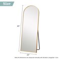 thumbnail image 4 of NeuType 65"x22" Gold Full Length Mirror Floor Mirror, 4 of 5