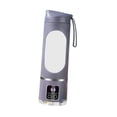 thumbnail image 4 of Mezcladora de licuadora portátil portátil conveniente 450 ml de exprimidor eléctrico multifuncional para deportes gimnasios para interiores al aire púrpura, 4 of 9