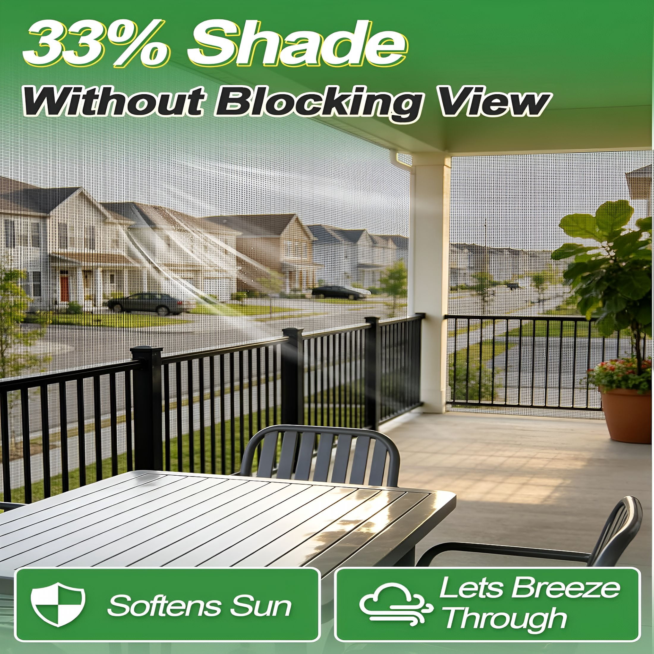 MISSMILE 10X20Ft Pp Nanocomposite Garden Netting-Keep Bugs Out,Mosquito Net for Patio,Bird Barrier Mesh Screen for Balconies Outdoor Plants Vegetables Raised Beds,33% Shade Rating