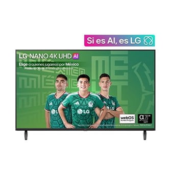 TELEVISOR LG MODELO 43NU800BPSC UHD/SMART/WEBOS