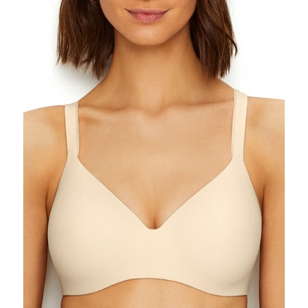 

Hanes Ultimate ComfortBlend T-Shirt Wirefree Bra Porcelain Heather 38C Women s