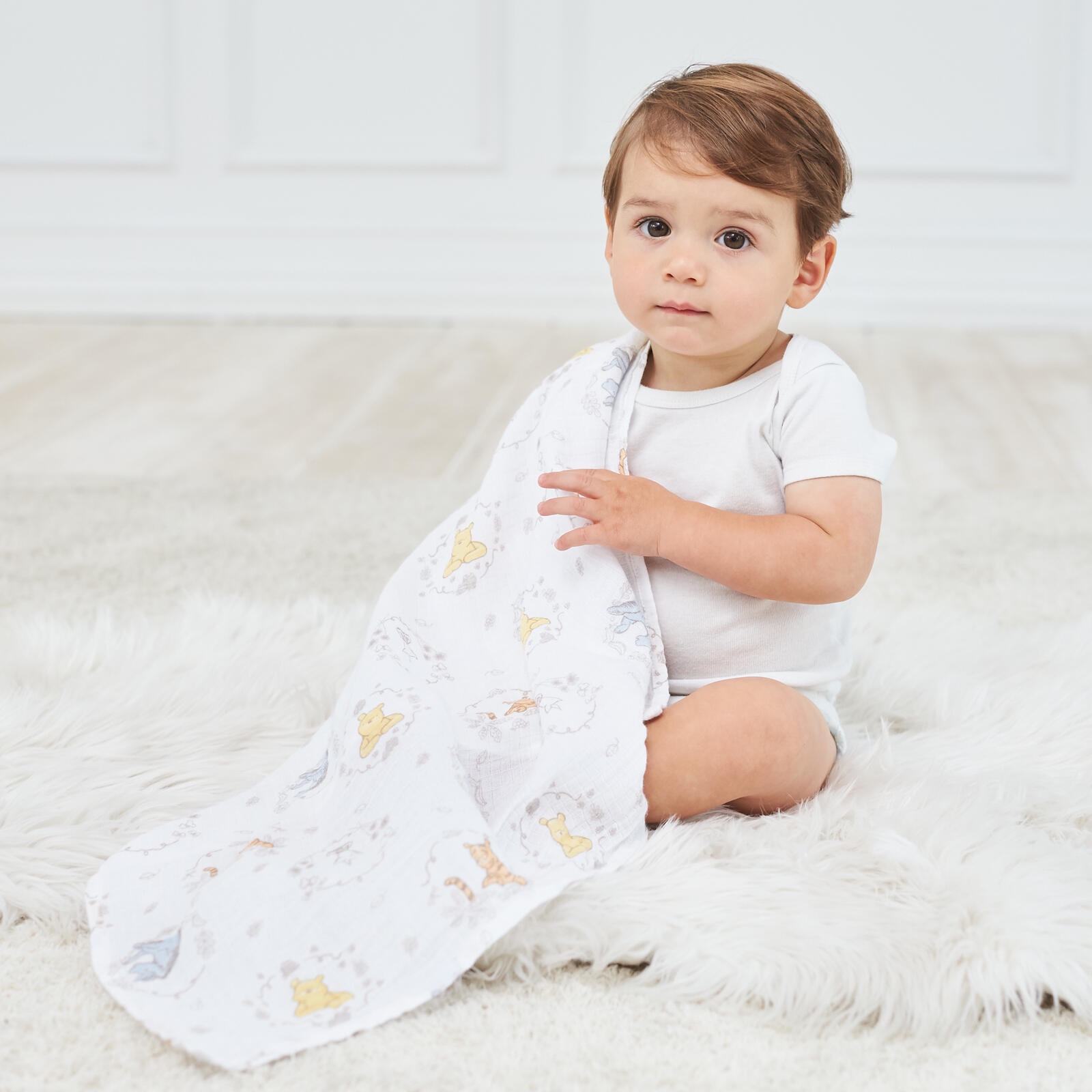 Aden + Anais Essentials Disney Muslin Swaddle Blankets, 2 Pack photo 6