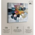 thumbnail image 2 of Chromatic Colorplay Canvas Modern Abstract Art by Art Remedy, Gallery Wrapped, 30" x 30", 2 of 7