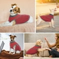 thumbnail image 7 of QBLEEV Dog Vest Polar Fleece Dog sweater for Winter to Keep Warm,Pet Clothes in Cold weather for Small Medium Large Dogs,Pink,S, 7 of 7