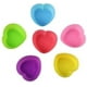 thumbnail image 4 of Revestimiento de silicona para cupcakes Tazas para hornear reutilizables Antiadherente Fácil de limpiar Moldes para magdalenas de repostería 4 formas Círculo, estrella, corazón, flor, 24 colores Vhermosa WMZL-184, 4 of 4