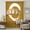 Yellow, variant on Japanese Style Sheer Curtains 108" Extra Long for Living Room, Brown Country Vintage Owl Birds Branches Light Filtering Privacy Drapes, Semi Sheer Window Treatment for Floor to Ceiling Window
