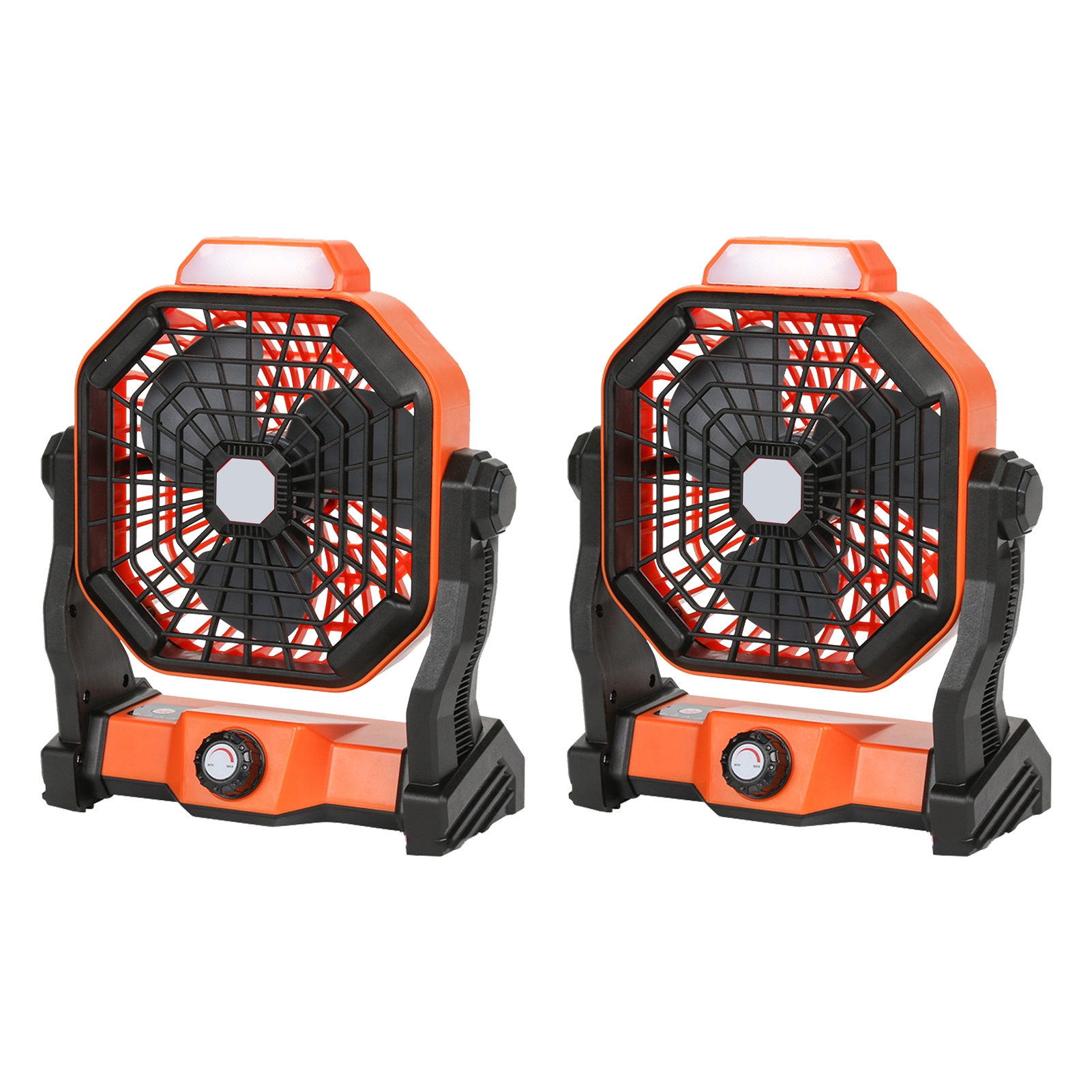 Xeyise Tents Fan 2-in-1 Portable Lightweight USB Rechargeable LED Lamp Fan Light for Daily Life