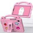thumbnail image 5 of TECH CIRCLE Kids Friendly Case for Samsung Galaxy Tab A9 8.7", Cute Shockproof Rugged Tablet Case with EVA Foam Handle & Kickstand & DIY Accessories ,Full Protective Cover Galaxy Tab A9 8.7" 2023,Pink, 5 of 8