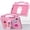 Light Pink, variant on Case for Samsung Galaxy Tab A11 2025/A9 2023 8.7 inch Model (SM-X110/X115/X130/X135) Cute Portable Kids Shockproof Cover With Stand