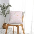 thumbnail image 5 of Pofeuu Rainboe And Rabbit Print Double-sided plush pillowcase Square Throw Pillow Covers Pillows Cover for Living Room Bedroom Sofa Couch Cushion Cover（No pillow core）-22"x22", 5 of 7