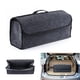 thumbnail image 4 of Organizador de Maletero de Coche, Bolsa Con Ganchos, Plegable, Gran Capacidad, Tela de Fieltro Gris, Plas de Almacenamiento Prescicas, Artículos Esenciiales de Vije, 4 of 7