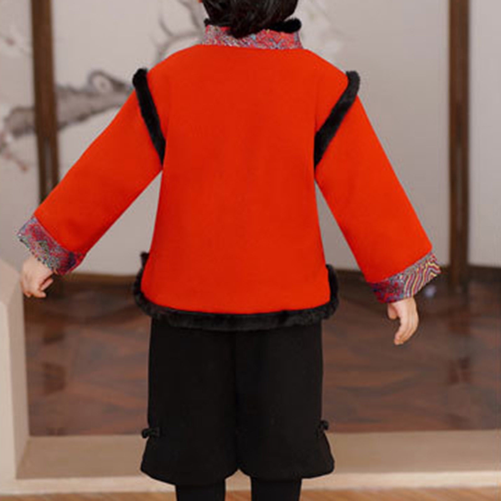 FAMTKT Toddler Baby Kid Boys Lunar Chinese New Year Tang Suit Clothes Warm Coat Gentleman Suit, Baby Girls' Skirt Sets