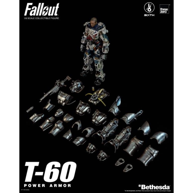 Fallout T-60 Power Armor 1/6 Scale Action Figure Threezero