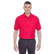 Ultraclub 8540 Men's Whisper Piqu Polo