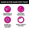 thumbnail image 4 of Tulip Puff Mulit-Surface Craft Paint 10 Pack, Glow in the Dark, Liquid, 4 of 8