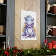 thumbnail image 7 of Watercolor Hippo Painting 2 - Nursery Collection - Bedtime Stories, 7 of 7