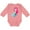Mauve, variant on Inktastic Mermaid Girls Long Sleeve Baby Bodysuit