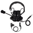 thumbnail image 1 of Military Headset, Military Earmuff Sound Collection Technology  For DP4400 For  XIR Black, 1 of 8