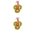 thumbnail image 2 of Jumpingount 3 uds monedas chinas de cobre aleación china buena suerte monedas riqueza éxito fortuna regalos de cumpleaños cobre 1 Uds 4 # 2piezas, 2 of 6