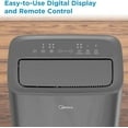 thumbnail image 7 of Restored Midea 10,000 BTU DOE Smart Portable Air Conditioner with Heat, for spaces up to 450 sq. ft. (Refurbished), 7 of 7