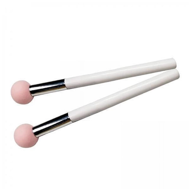 de Brochas Esponjosas para Aplicar Base de Maquillaje , 2 piezas