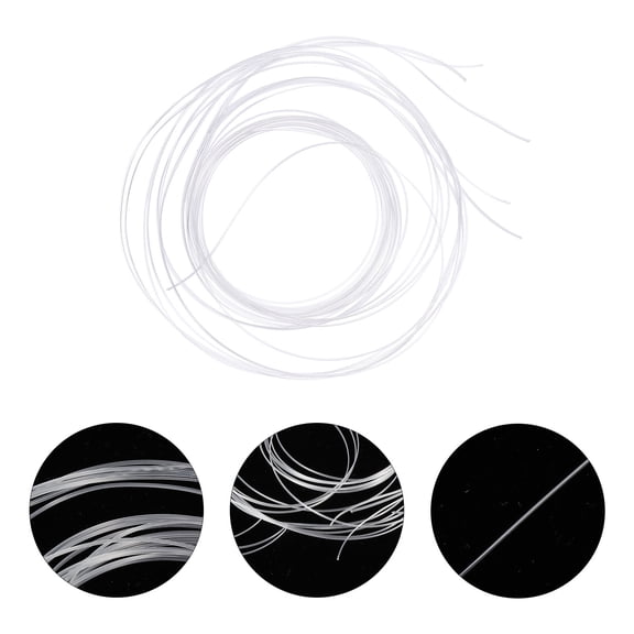 UPOUART 3 Packs Rimless Eyeglass Thread Plastic for Eyeglass Repair Kit Accessories Back to School