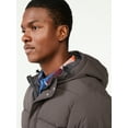 thumbnail image 4 of Free Assembly Men's Hoodie Puffer Jacket, 4 of 6