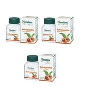 Himalaya Herbals Ashvagandha - 60 Tablets (Pack of 3)