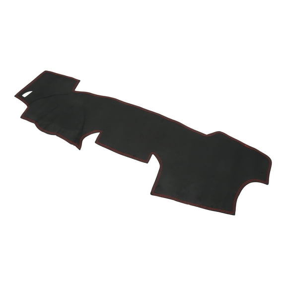 Unique Bargains Dash Cover for Toyota RAV4 2001-2012 / Center Console / Non-Slip / Suede / 1 Pcs Black Red