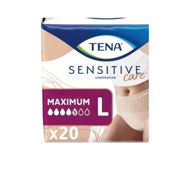 TENA Sensitive Care Women's Underwear, Maximum Absorbency
