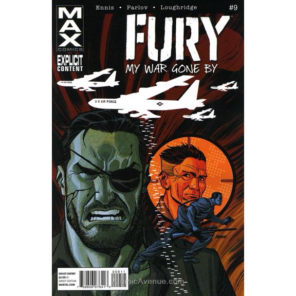 Fury Max #9 VF ; Marvel Comic Book