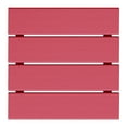 thumbnail image 2 of WestinTrends Patio Extérieur Table d'Appoint Adirondack, Rouge, 2 of 13