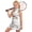 Camo Hunting Branch, variant on Uourmeti Camo Hunting Forest Girls Tennis Dress Sleeveless Mock Neck 1/4 Zip Golf Sport Uniform Dresses Quick-Dry Athletic Skirt Sets
