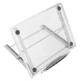 thumbnail image 4 of Support d'Ordinateur Portable Réglable, Support Léger pour Tablette Universel pour Refroidissement Noir, Argent, 4 of 7