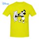 thumbnail image 1 of Disney Mickey Mouse Steamboat Willie T shirt Harajuku Short Sleeve T-shirt 100% Cotton Graphics Tshirt Brands Tee Top5XL Gao Jinjia LED, 1 of 2