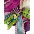 thumbnail image 3 of Pink Christmas Elf Wreath, Christmas Décor, 3 of 5