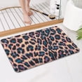thumbnail image 4 of Leopard Print Pattern Bathroom Rugs Mat,Non Slip Microfiber Bathroom Rug,Rubber Backing,Soft Bathroom Mats for Bathroom Floor,Tub and Shower,17x27in(43x68cm), 4 of 5