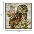 thumbnail image 3 of Vintage French Brown Owl Wall Art, 3 of 3