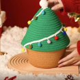 thumbnail image 3 of Tabletop, cotton thread knitted key (green), 3 of 7