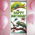 thumbnail image 4 of Yatrandify Colorful Reptile Happy Birthday Banner Jungle Animal Party Decoration for Kids Celebration Indoor Event, 4 of 7