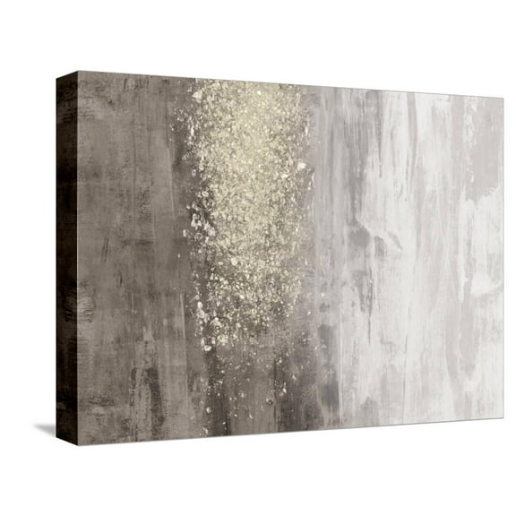 Art.com Glitter Rain II Stretched Canvas Print Wall Art, 16" x 12"